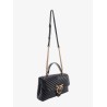 Love lady matelassé leather handbag with love birds buckle