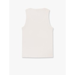Ribbed cotton tank top