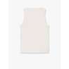 Ribbed cotton tank top