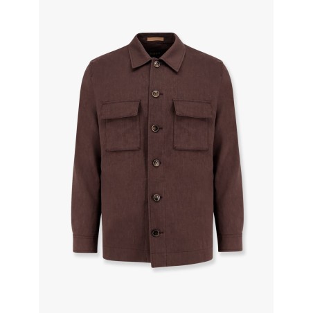 Linen blend jacket