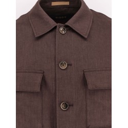 Linen blend jacket