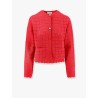 Embroidered cotton cardigan