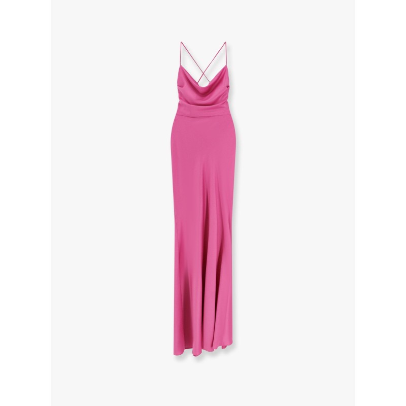 Satin long dress