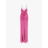 Satin long dress