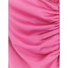Satin long dress