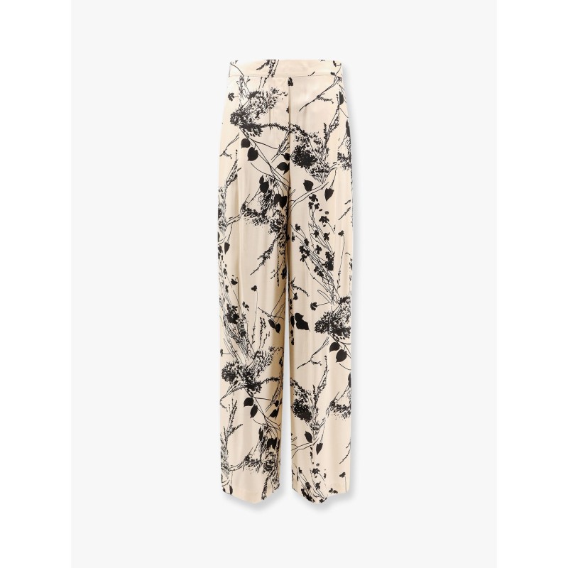Viscose trouser with all-over print