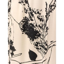 Viscose trouser with all-over print