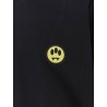 Cotton t-shirt with frontal and back logo print