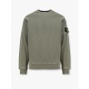 Cotton sweatshirt with removable iconic patch