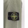 Cotton sweatshirt with removable iconic patch