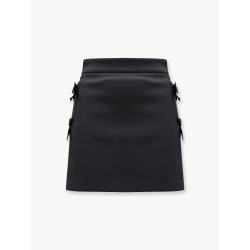 Crepe shorts with satin bows