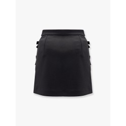 Crepe shorts with satin bows
