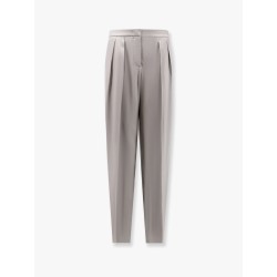 Silk trouser with pinces