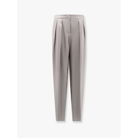 Silk trouser with pinces