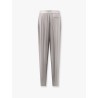 Silk trouser with pinces