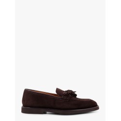 Suede loafer with iconic tassels