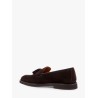 Suede loafer with iconic tassels