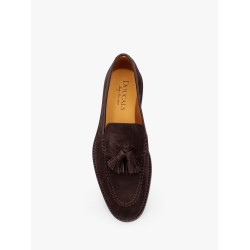 Suede loafer with iconic tassels