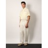 Utility crepe cotton shirt