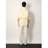 Utility crepe cotton shirt