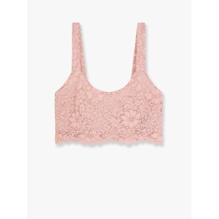 Cropped lace top