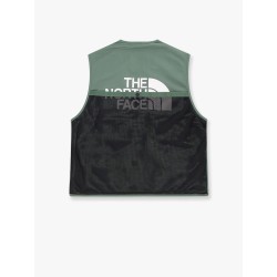 Unisex sleeveless jacket with iconic embroidery