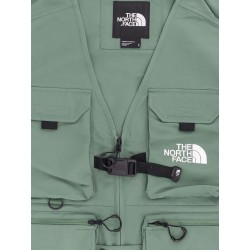 Unisex sleeveless jacket with iconic embroidery