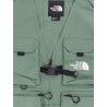 Unisex sleeveless jacket with iconic embroidery