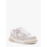 Studio mesh and suede low-top sneakers