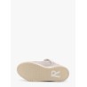 Studio mesh and suede low-top sneakers