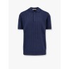 Garment-dyed cotton polo shirt