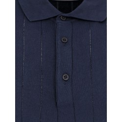 Garment-dyed cotton polo shirt