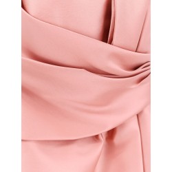 Mikado décolleté  dress