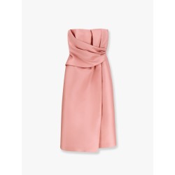 Mikado décolleté  dress