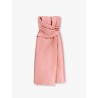 Mikado décolleté  dress