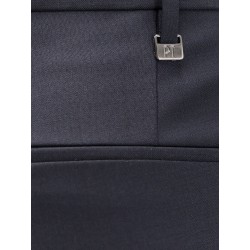 Stretch virgin wool trouser