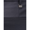 Stretch virgin wool trouser