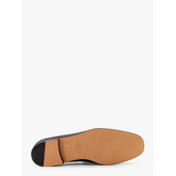 Deconstructed leather loafer