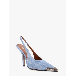 Jessica western slingback with metal details