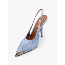 Jessica western slingback with metal details