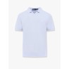 Cotton polo shirt with logo embroidery