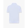 Cotton polo shirt with logo embroidery