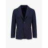Cotton blazer with iconic brooch