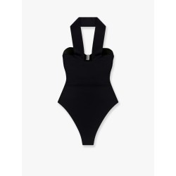 Satin body with rhinestones