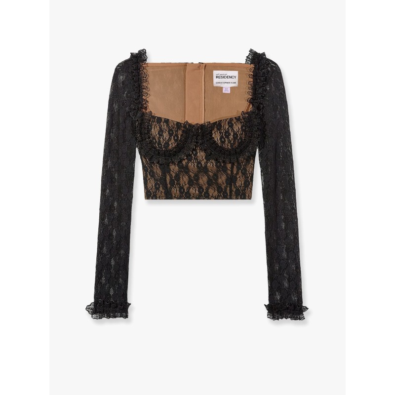 Christopher kane residency lace top