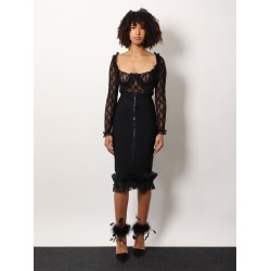 Christopher kane residency lace top