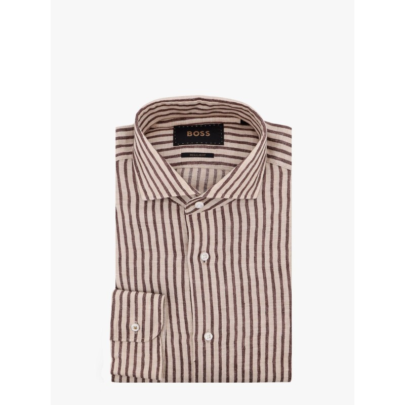 Josh striped linen shirt