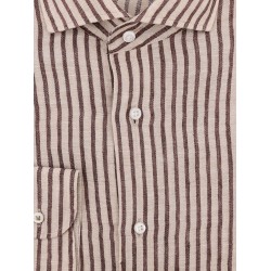 Josh striped linen shirt