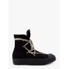 High-top canvas sneakers