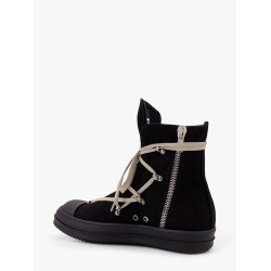 High-top canvas sneakers